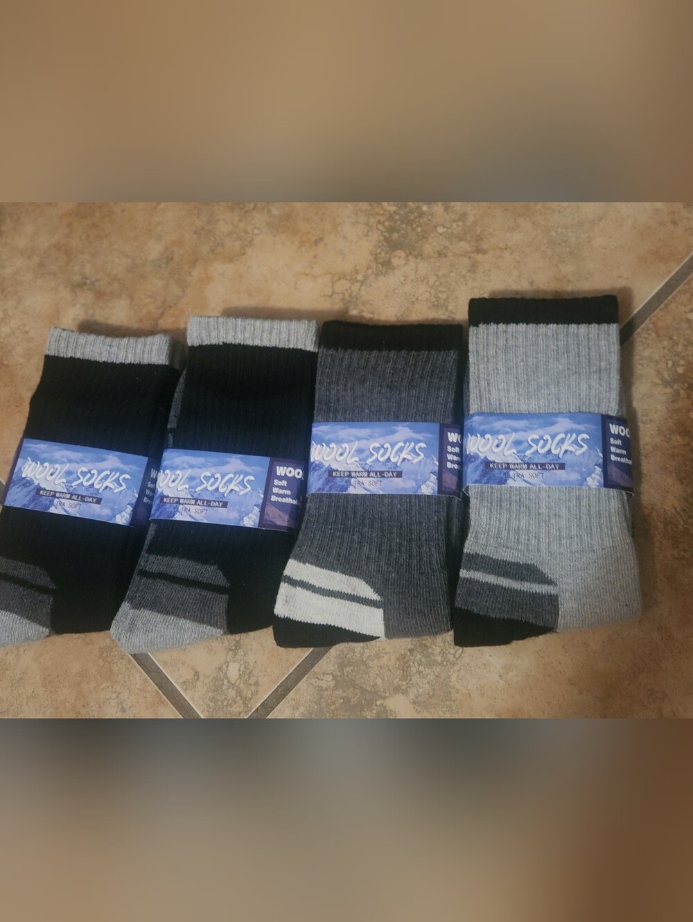 Merino Wool Blend Women's 4pk of Sport Socks